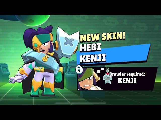 HEBI KENJI LEGENDARY NEW BRAWLER BRAWL STARS NEW UPDATE