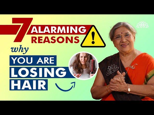 Hair loss treatment | Stop hair loss naturally | Hair loss reasons | Stress & hair fall