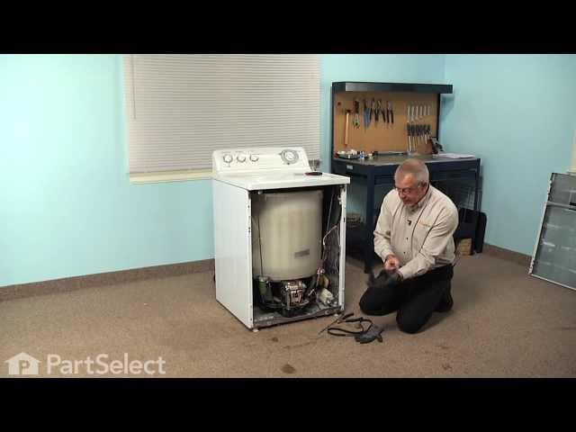 Washing Machine Repair - Replacing the Drive Belt (GE Part # WH01X10302)