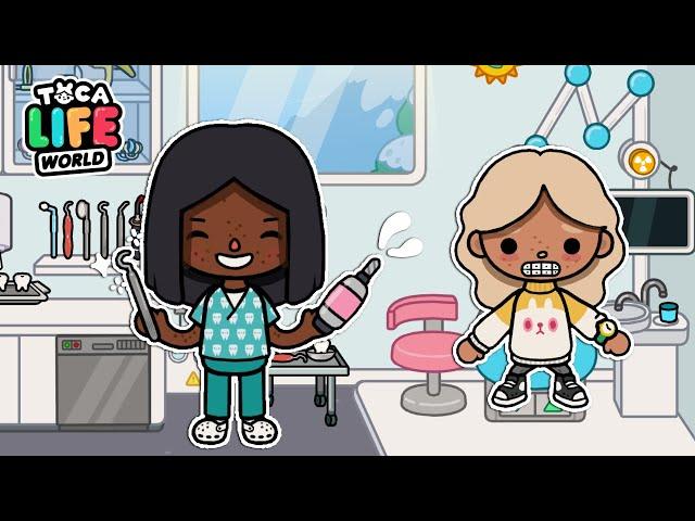 I Don’t Want To Get BRACES! | *with voice* | Toca Boca Roleplay