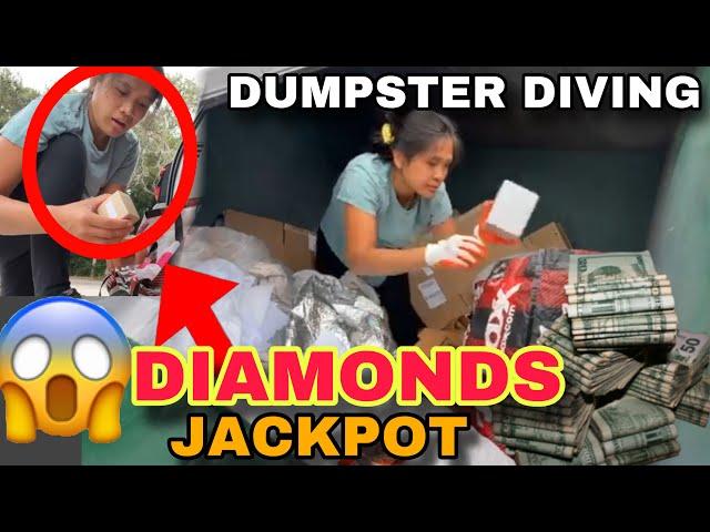 DUMPSTER DIVING DIAMONDS JACKPOT | Inday roning