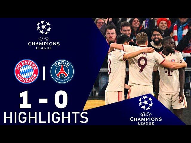 Bayern Munich vs PSG 1-0 Highlights Goals | UEFA Champions League 2024/25