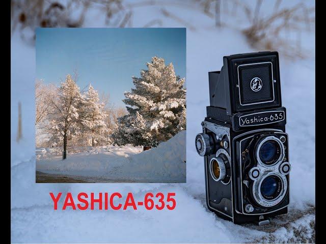 Yashica 635 TLR with sample Photos, Film Loading, 6x6 film