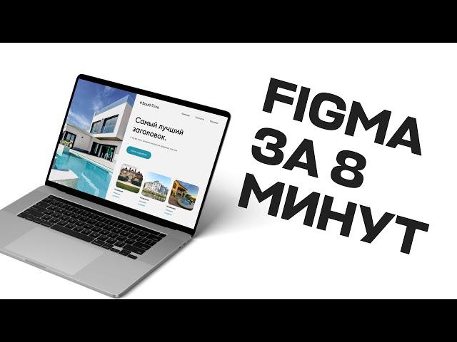 Основы Figma за 8 минут | Курс по работе с Фигма 2022