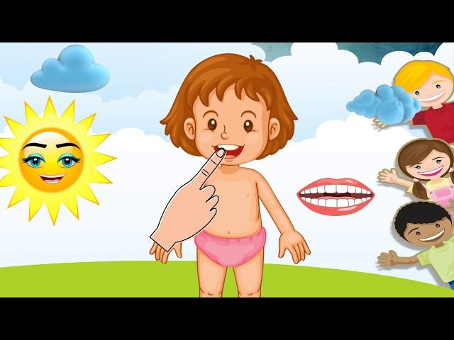 শরীরের বিভিন্ন অঙ্গের নাম | বডি পার্টস | Learn Body Parts in Bangla