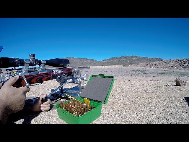 F-Class shooting in 18 - 30 MPH winds at 600 yards at the 2015 Berger SW Nationals