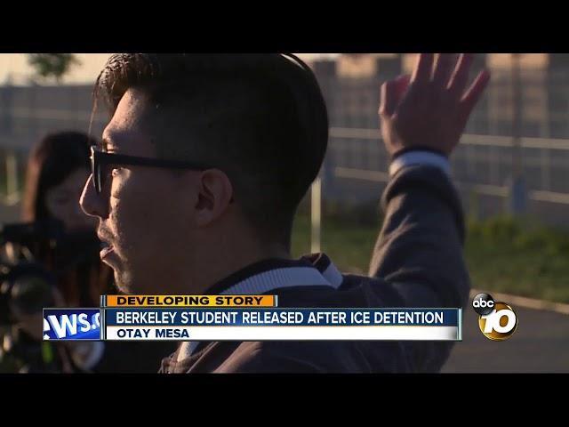 Berkeley student released after ICE detention