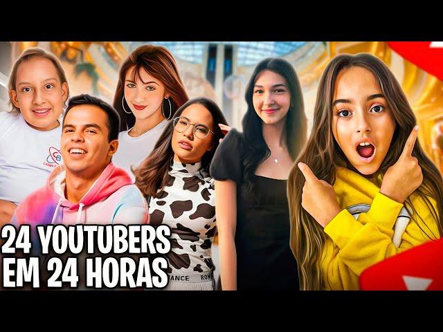 ENCONTREI 24 YOUTUBERS EM 24 HORAS