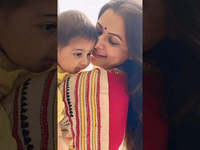 Koyel Mallick With Her Cute Baby Loving Moment 