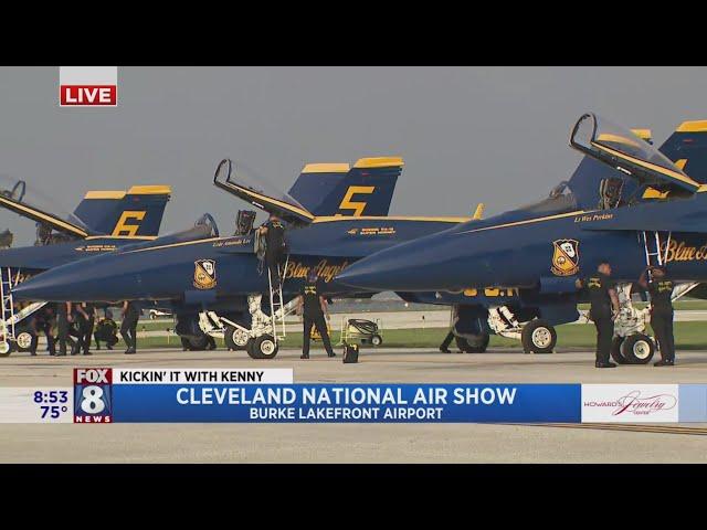 Kenny's got his eye on the sky previewing the 2024 Cleveland National Air Show