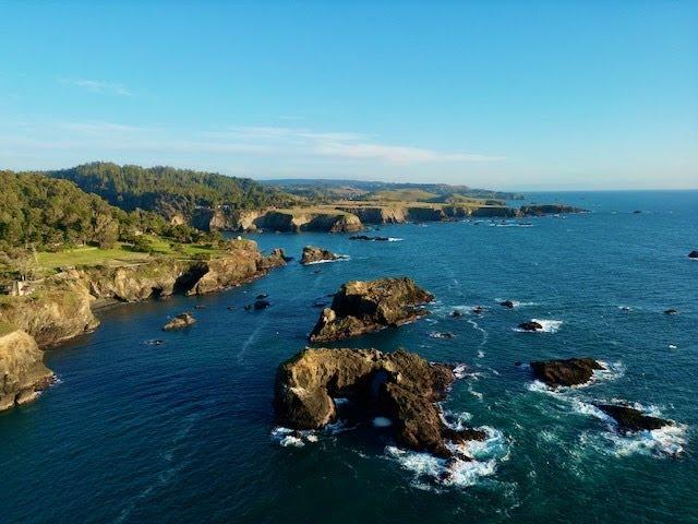 Mendocino drone video