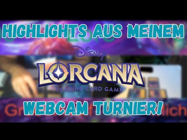 Die HIGHLIGHTS von meinem EIGENEN Disney Lorcana Webcam Turnier! [Stream-Highlight] Ger/DE