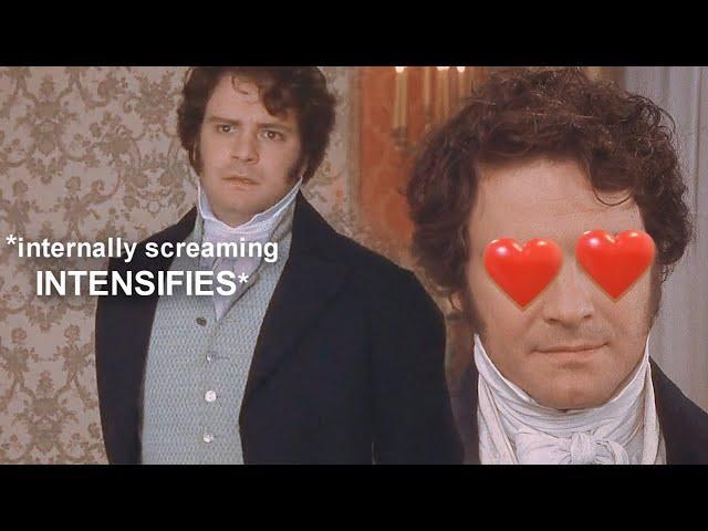 Mr. Darcy obsessively staring at his future wife for 6 minutes straight