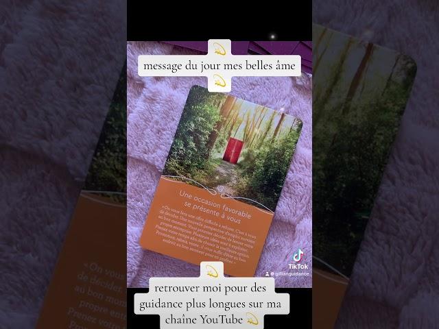 ️message du jour ️