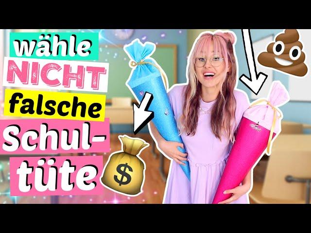 Wähle NICHT die FALSCHE Schultüte  | ViktoriaSarina