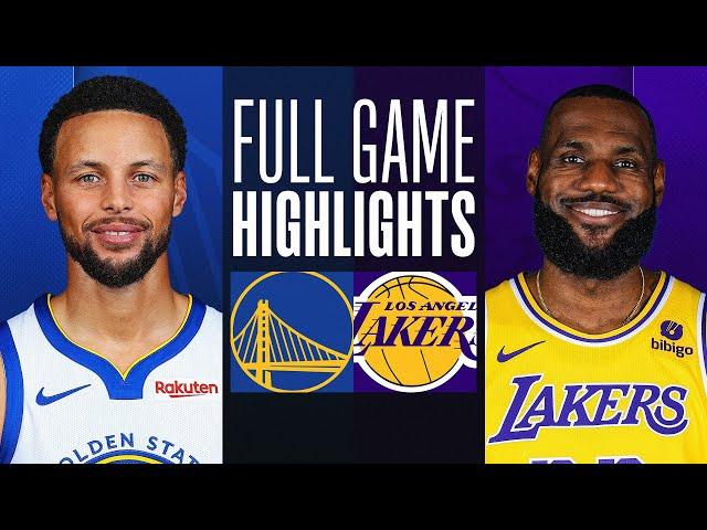 WARRIORS at LAKERS | FULL GAME HIGHLIGHTS | April 9, 2024