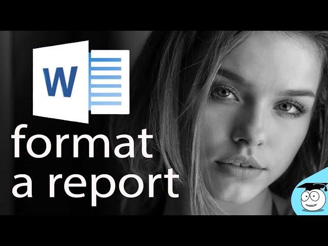 Format a Report in Word | Simple Guide | Academic Writing