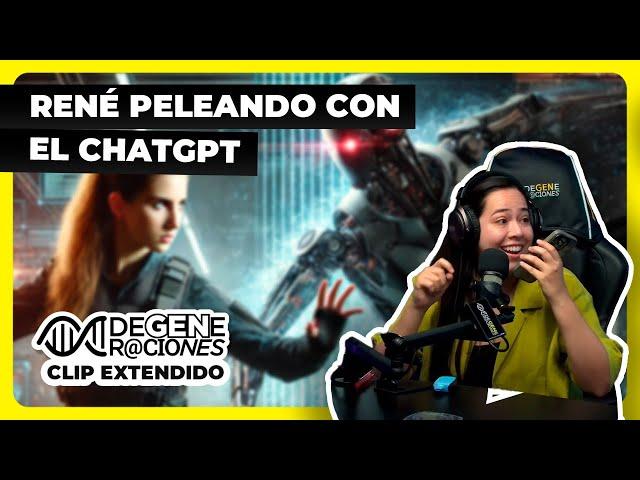 René peleando con Chatgpt | DeGeneraciones