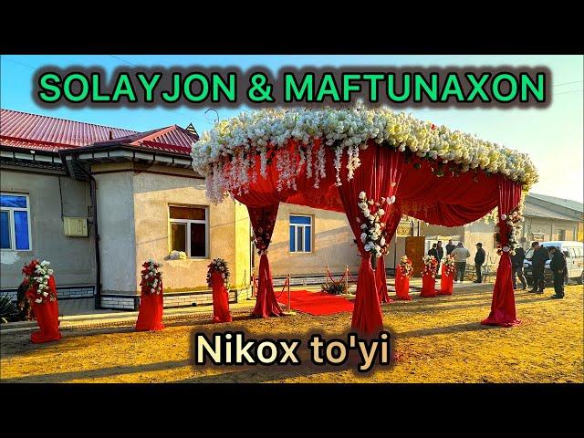 Qurambayevlar xonadoni.Solayjon va Maftunaxon.Nikox to'yi.Aylanishmasi.ALIXON efirda