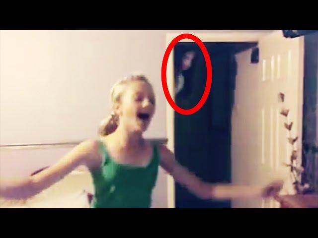 10 CREEPY Ghost Sightings Caught on Tape