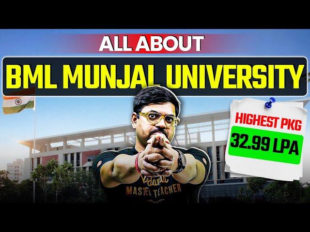 BML Munjal University - Review | Fees, Admission Process & Courses | Harsh Sir