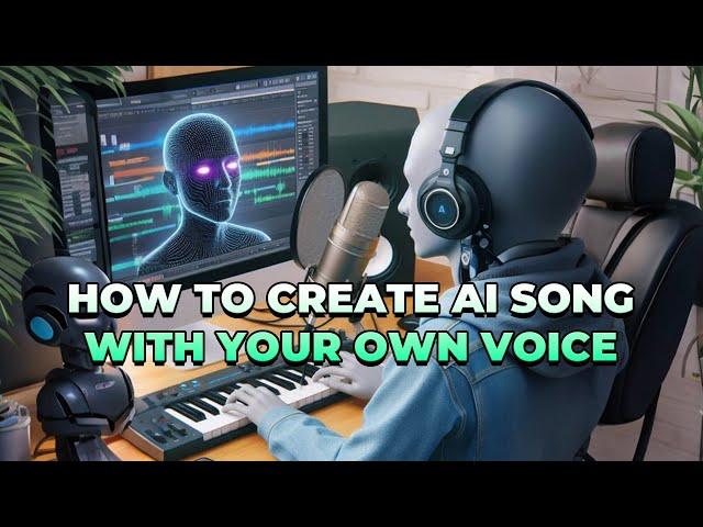 How to Create AI Song with Your Own Voice - Suno.ai Tutorial