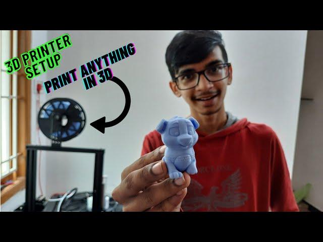 3d Printer | Setup & Print | இதை வைத்து என்ன வேணாலும் பண்ணலாம்  | Ender 3 | In Tamil