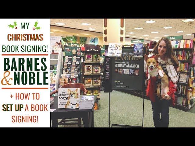 HOW TO SET UP A BOOK SIGNING