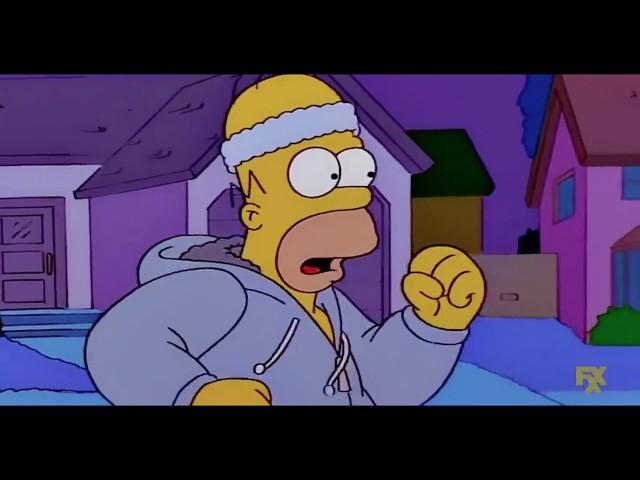 The Simpsons: Homer Works Out