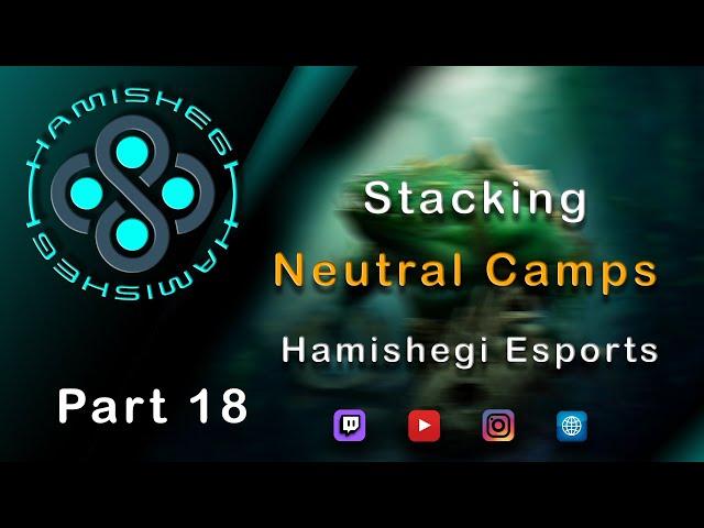 Hamishegi Dota 2 Lessons - Stacking Neutral Camps - آموزش دوتا 2 همیشگی - جمع آوری کمپ ها