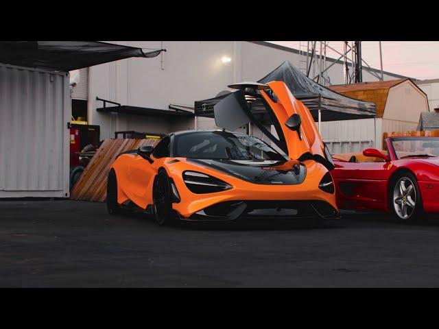 Mclaren 765 LT Papaya Orange | Cinematic 4k