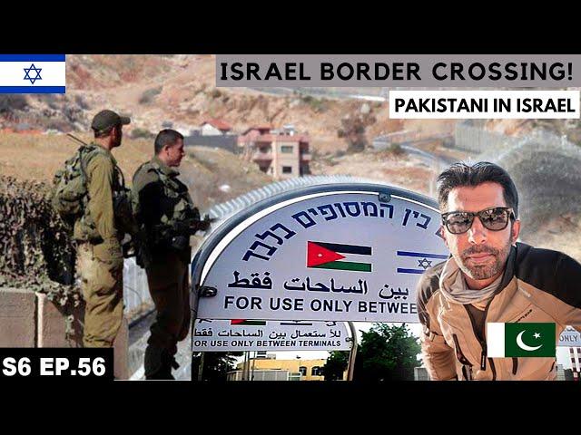 CROSSING INTO ISRAEL ON MOTORCYCLE S06 EP.56 | MIDDLE EAST MOTORCYCLE