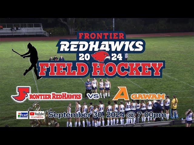 Frontier Regional Field Hockey Senior Night vs Agawam