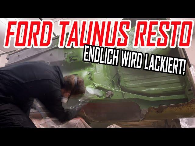 Ich lackiere den Unterboden! Ford Taunus Restauration Folge 7