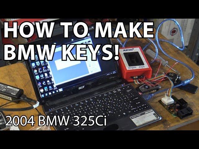 How To Cut, Program, and Repair BMW Keys!!