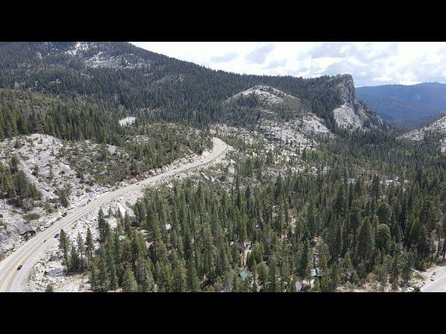 High Sierra Back Roads driving: Lover's Leap and US Route 50 (El Dorado Freeway, South Lake Tahoe)