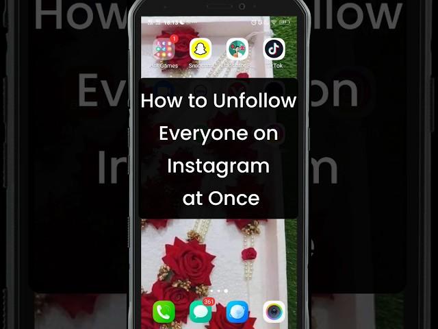 How to Unfollow Everyone on Instagram at Once (new update) #instagram