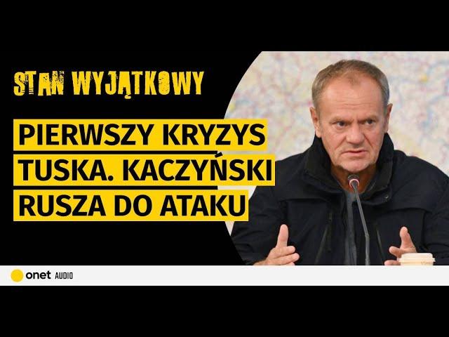 Pierwszy kryzys Tuska. Kaczyński rusza do ataku. Duda spóźnił się na powódź