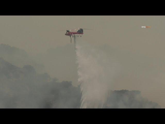 The Lake Fire in Santa Barbara County has now burned over 29k acres. California.