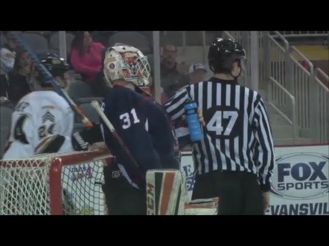 Evansville Thunderbolts vs Fayetteville Marksmen 4/8/18 Highlights