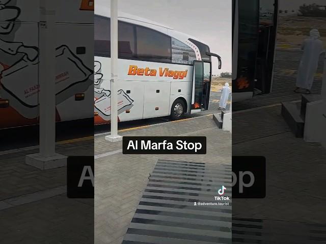 Umrah by BUS   1st Stop Al Marfa #AdventureTourist