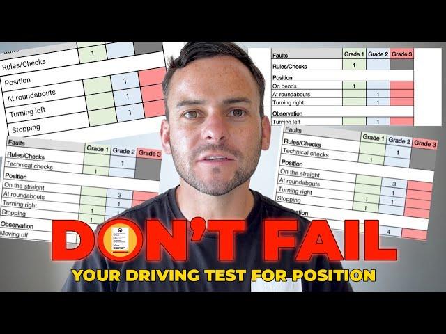 Position In Your Driving Test | You Must Know These‍