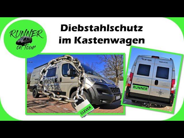 Unsere fünf Tipps zum Diebstahlschutz im Kastenwagen | Clever Runner Einbruchschutz | Bearlock