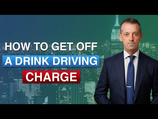 How to get off drink driving charges