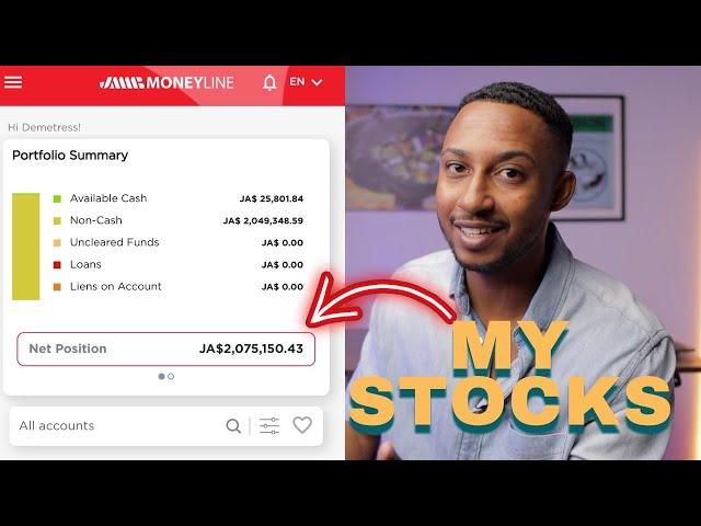 How to use JMMB MoneyLine App + My Portfolio Review (Top Secret)