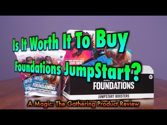 Is It Worth It To Buy A JumpStart Booster Box for Magic: The Gathering Foundations?