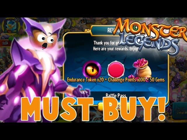 I BOUGHT THE BATTLE PASS - HERE'S WHY... | MONSTER LEGENDS