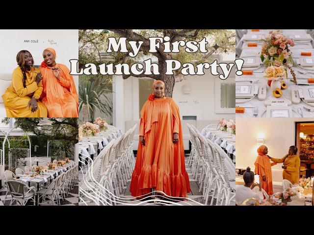 Hosting My First Influencer Event In LA! | Ami Cole X Aysha Harun Launch Party Vlog!