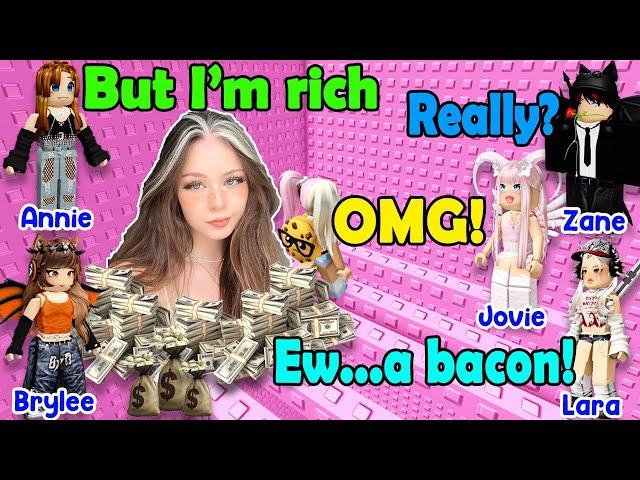  TEXT TO SPEECH  My Best Friend Hides From Me The Fact That She Is A Millionaire  Roblox Story