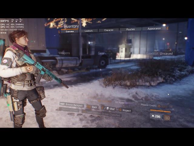 The Division 1.8.3 My Build Striker